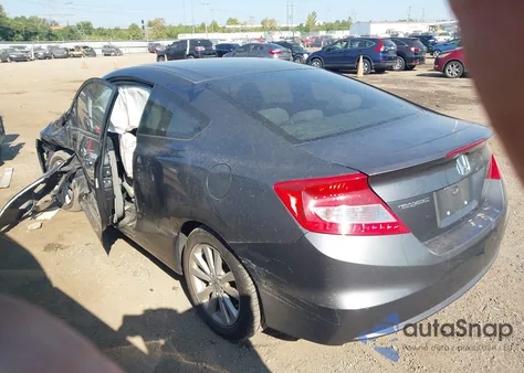 2012 Honda Civic Ex из США, поврежденный, VIN 2HGFG3B83CH516980